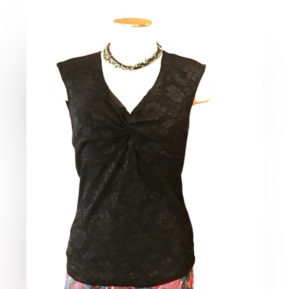 Black Lace Top